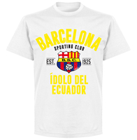 Barcelona Sporting Club Established T-shirt - White - L
