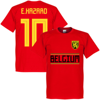 Belgium Hazard 10 Team KIDS T-shirt - Red - 12 Years