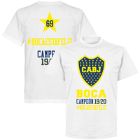 Boca Campeon BocaEstaFeliz T-shirt - White - XXXXL