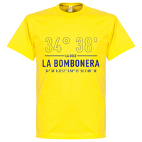 Boca Home Coordinates T-Shirt - Lemon Yellow - XXL