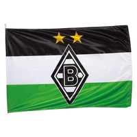 Borussia Monchengladbach Fans Crest Flag (150 x 100cm)
