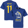 Bosnia Herzegovina Zmajevi Dzeko No.11 T-shirt - Blue - M