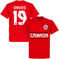 Canada Team Davies 19 KIDS T-shirt - Red - 2 Years