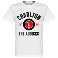 Charlton The Addicks Established T-Shirt - White - 5XL