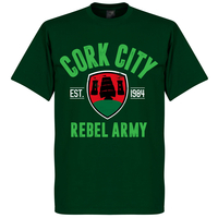 Cork City Established T-Shirt - Bottle Green - XXXL