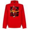 De Bruyne Belgium Legend KIDS Hoodie - Red - 2 Years