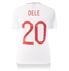 Dele Alli Back Signed England Home Shirt - (Fan Style Print) 2018