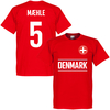 Denmark Maehle 5 14 Team KIDS T-shirt - Red - 2 Years
