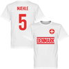 Denmark Maehle 5 14 Team KIDS T-shirt - White - 10 Years