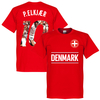 Denmark P. Elkjaer 10 Gallery Team T-Shirt - Red - XS