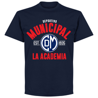 Deportivo Municipal Established T-Shirt - Navy - XXXL