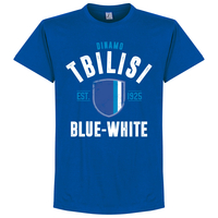 Dinamo Tbilisi Established T-Shirt - Royal - XXXXL