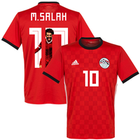 Egypt Home M. Salah 10 Shirt 2018 2019 (Gallery Style Printing)
