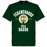 Ferencvaros Established T-Shirt - Bottle Green - XXL