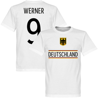 Germany Werner 9 2020 Team T-Shirt - White - XXXXL
