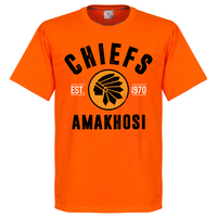 Kaizer Chiefs Established T-Shirt - Orange - XXXXL