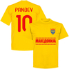 Macedonia Pandev 10 Team KIDS T-shirt - Yellow - 10 Years