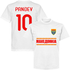 Macedonia Pandev 10 Team KIDS Tee- White - 10 Years
