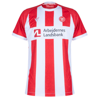 Macron Aalborg BK Home Authentic Matchday Shirt 2022-2023