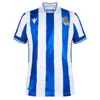 Macron Real Sociedad Home Authentic Matchday Shirt 2022-2023 - XL