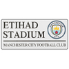 Manchester City Etihad Stadium Street Sign (40cm x 18cm)