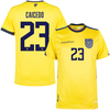 Marathon Ecuador Home Authentic Caicedo 23 Shirt 2022-2023 (Fan Style Printing) - L