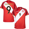 Marathon Peru Away WC Qualifiers Guerrero 9 Shirt 2020-2022 (Fan Style Printing) - M