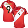 Marathon Peru Away WC Qualifiers Lapadula 9 Shirt 2020-2022 (Fan Style Printing) - M