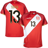 Marathon Peru Away WC Qualifiers Tapia 13 Shirt 2020-2022 (Fan Style Printing) - L