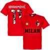 Milan Team Ibrahimović 11 Gallery T-shirt - Red - XXXXL