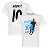 Modric 10 Player of the Year 2018 T-Shirt - White - XXXXL