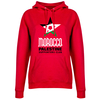 Morocco Palestine Supporters Club Womens Hoodie - Red - L