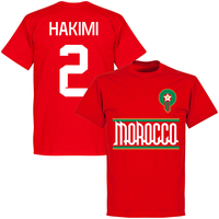 Morocco Team Hakimi 2 KIDS T-shirt - Red - 2 Years