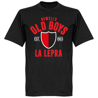 Newells Old Boys Established T-Shirt - Black - XXL