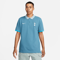 Nike Tottenham NSW Crest Pique Polo Shirt - Riftblue 2022-2023