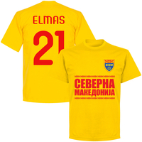 North Macedonia Elmas 21 Team T-shirt - Yellow - L