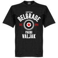 Partizan Belgrade Established T-Shirt - Back - XXL