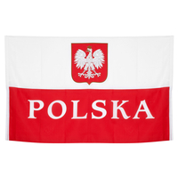 Poland Eagle Large National Flag (90x150cm approx)