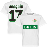 Real Betis Joaquin 17 Team T-Shirt - White - XXXXL