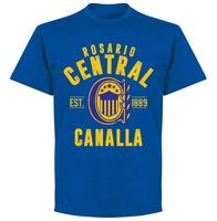 Rosario Central Established T-shirt- Royal - XXXXL