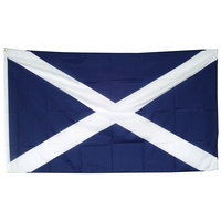Scotland Large National Flag - Navy Saltire (90x150cm approx)