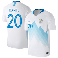 Slovenia Home Kampl 20 Shirt 2018 2019 (Fan Style Printing) - S