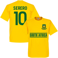 South Africa Serero No.10 Team T-Shirt - Yellow - XL