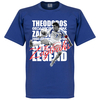 Theodoros Zagorakis Legend T-shirt - Royal - XXXXL