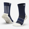 Trusox Mid-Calf Thin 2.0 Professional Socks - Navy/White - S