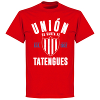 Union De Santa Fe Established T-Shirt - Red - XXXL