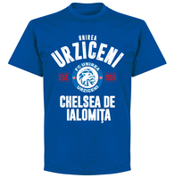 Unirea Urziceni Established T-shirt - Royal - XXXXL