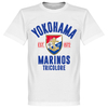 Yokohama Marinos Established T-Shirt - White - XXL