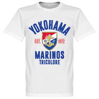 Yokohama Marinos Established T-Shirt - White - XXXXL