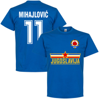 Yugoslavia Mihajlovic Team T-shirt - Royal - XXXXL